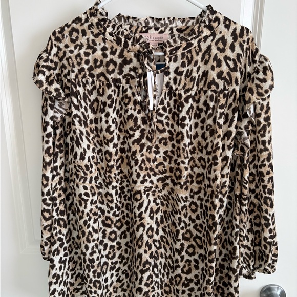 Philosophy Animal Print Blouse - Picture 5 of 7